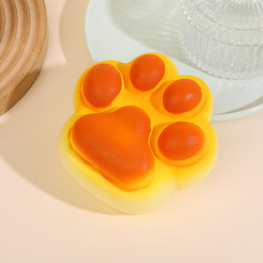 Caramel Cat Paw Squishy