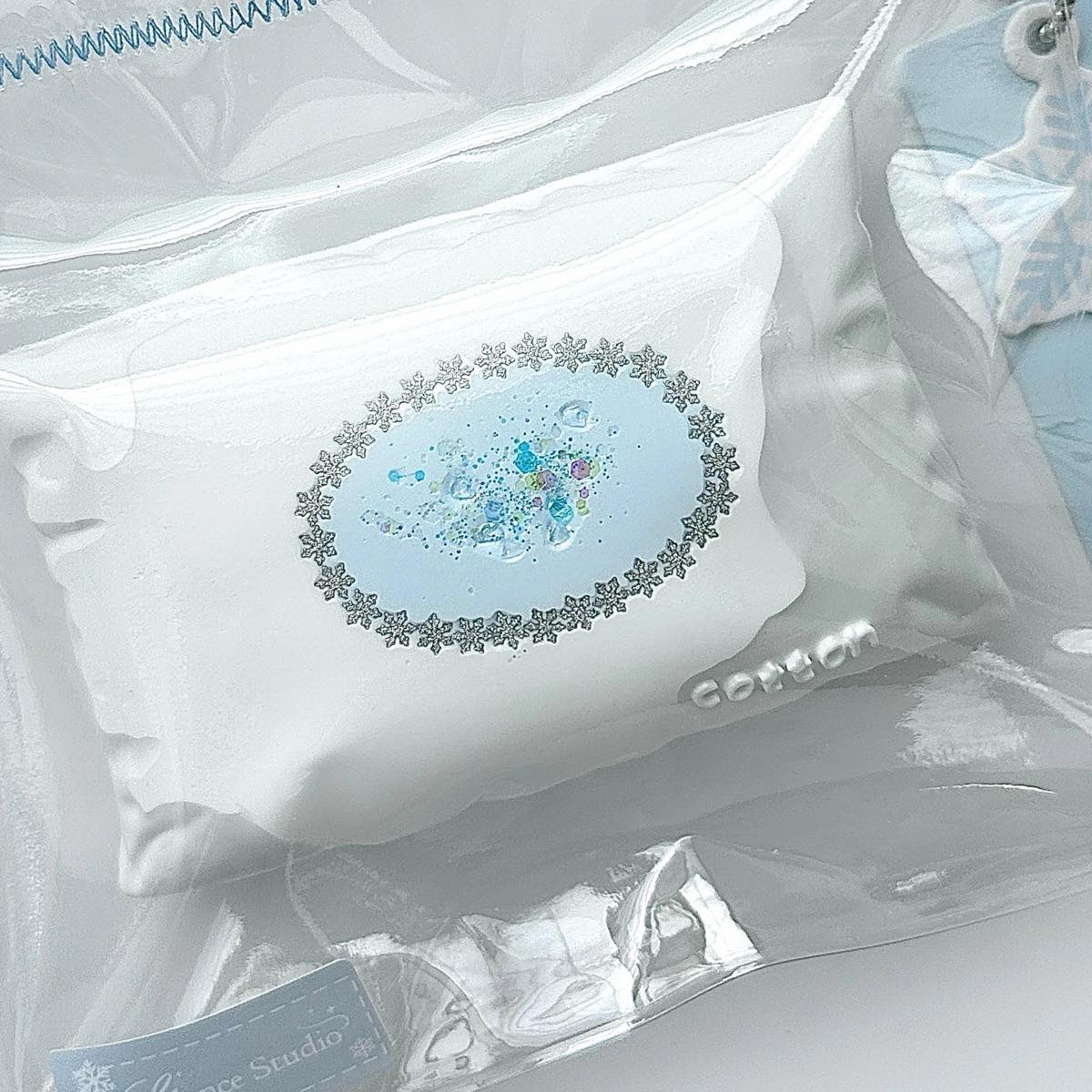 Painted Star Pillow (~210g) handmade cream clay squishy stress toy by Monsclub