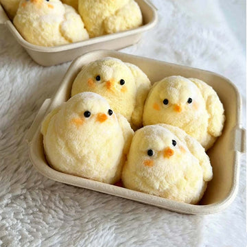 Adorable Mini Chick Squishy Ball – Soft Squeeze Fidget Toy