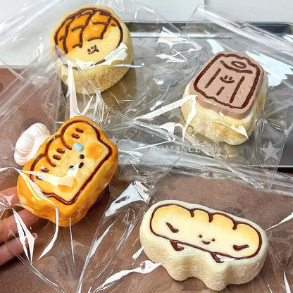 Cartoon Pastry Squishy Silicone Creamy squeeze