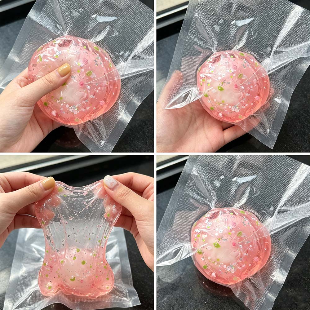 Cherry Blossom Vaseline Crispy Squishy – Slow Rising TPR Stress Relief Toy