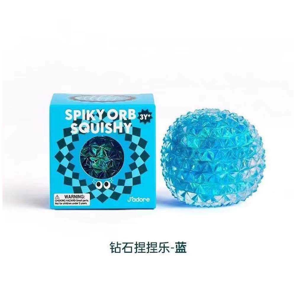 Diamond Glitter Malt Sugar Squishy Ball – Sparkly Stress Relief Toy
