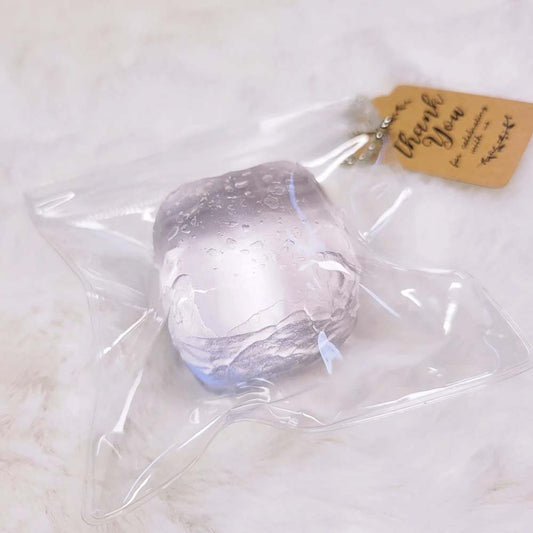 Grape Slushie Series Squishy – Transparent Kneadable Clay Handmade Silicone Toy