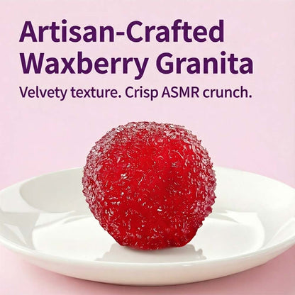 Handmade Bayberry Smoothie Squishy - Realistic Fruit Stress Toy