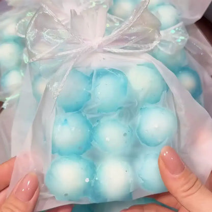 Crispy Green Grape Squishy Grid Bag 9-Piece Set squeeze