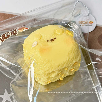 Mouse & Hamster Squishy Series – Handmade Silicone Cream Clay Stress Toy