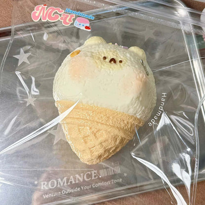 Mouse & Hamster Squishy Series – Handmade Silicone Cream Clay Stress Toy