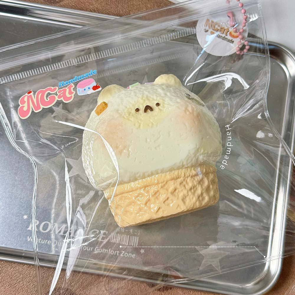Mouse & Hamster Squishy Series – Handmade Silicone Cream Clay Stress Toy