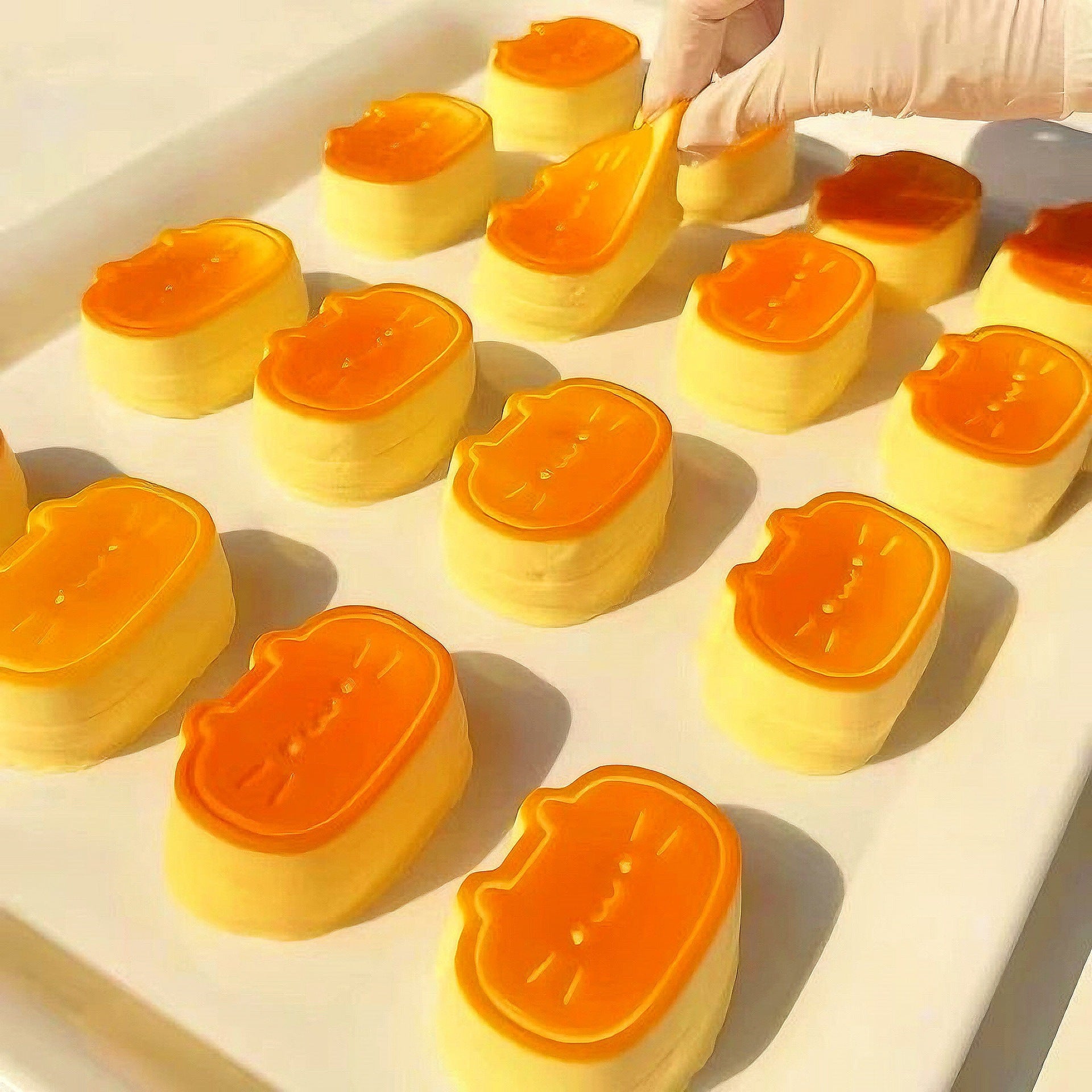 Caramel Cheese Cat Squishy