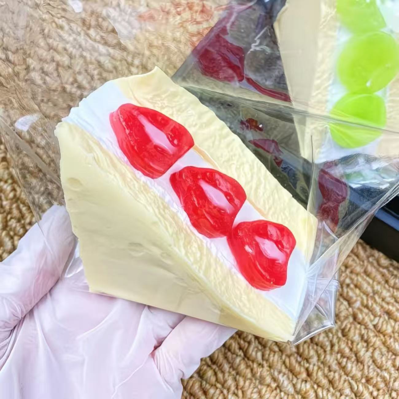 Matcha Strawberry Sandwich Squishy