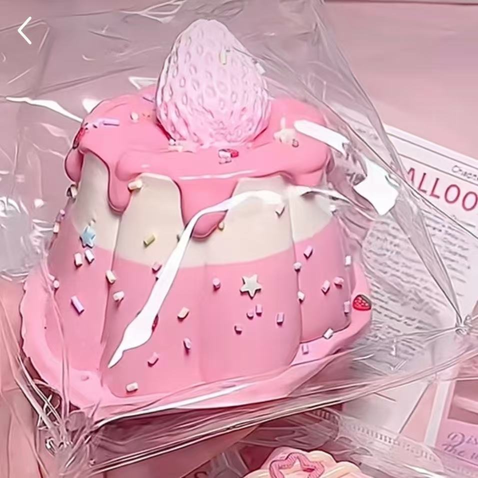 Giant Pudding Squishy lifestyle