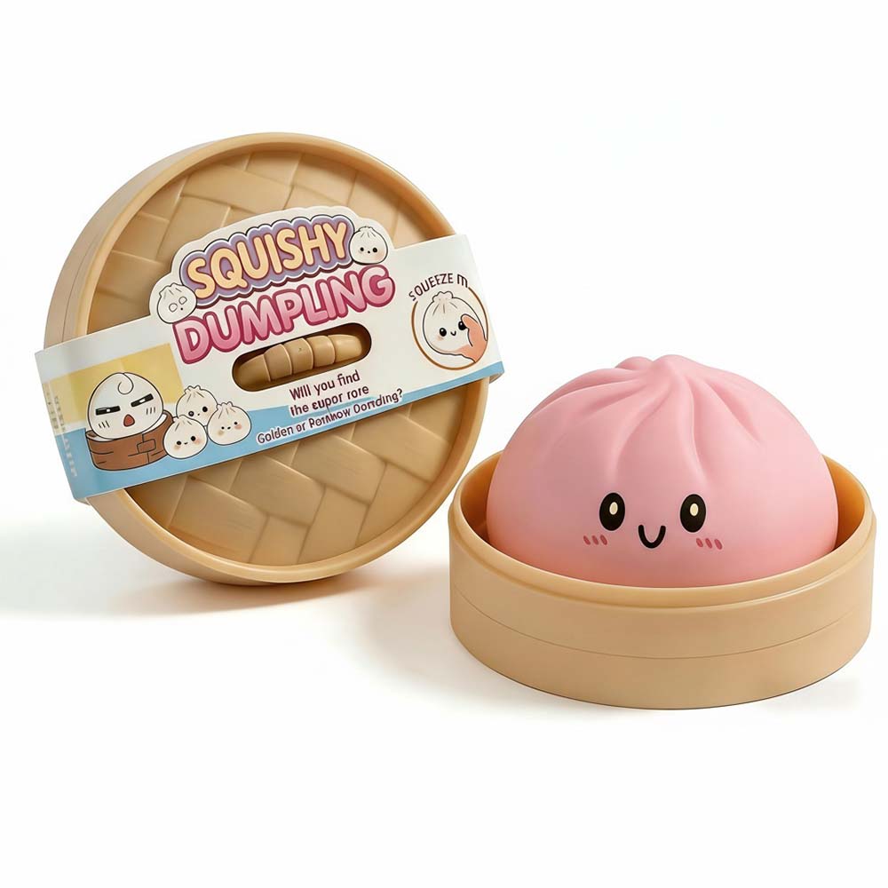Realistic Bun Squishy - Ultra-Soft Decompression Vent Toy