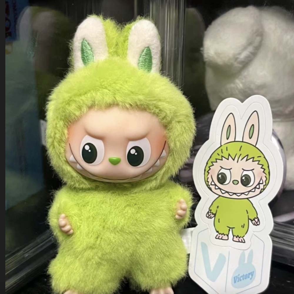 THE MONSTERS Labubu Pin for Love Series 4-Vinyl Plush Pendant