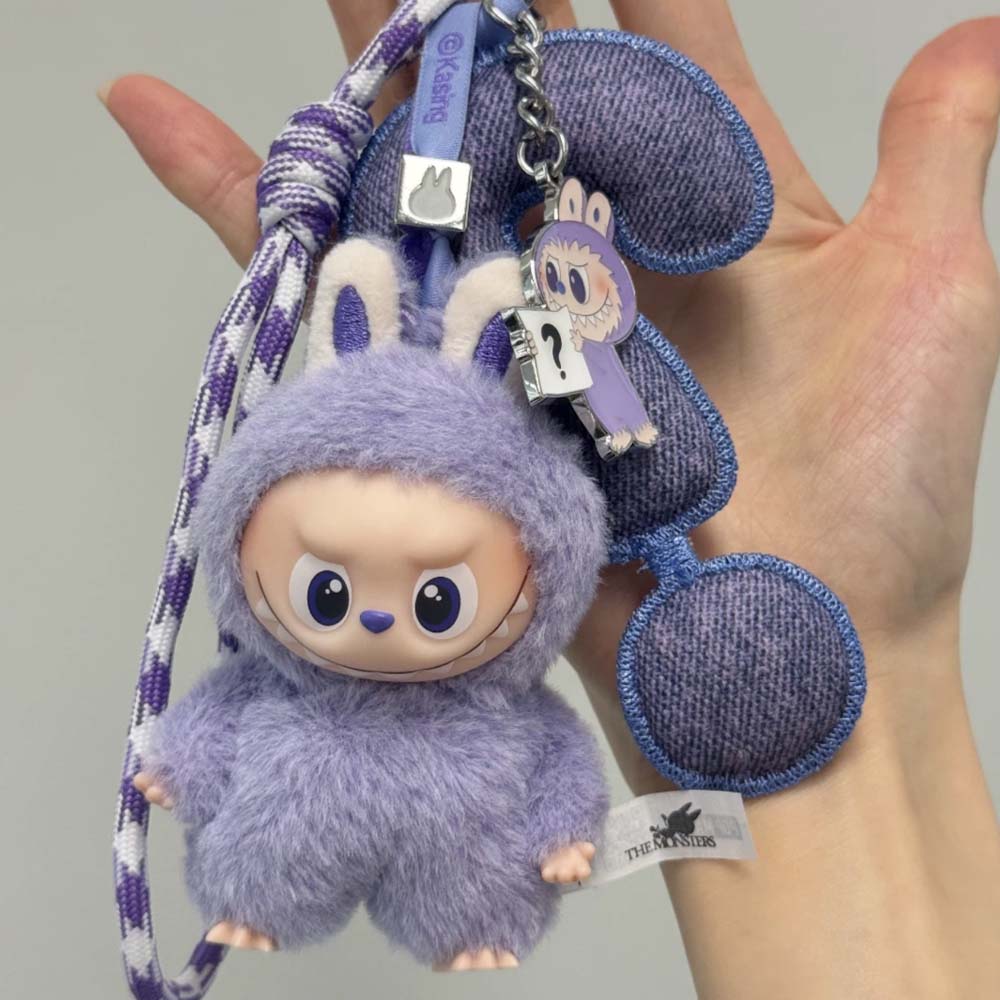 THE MONSTERS Labubu Pin for Love Series 4-Vinyl Plush Pendant