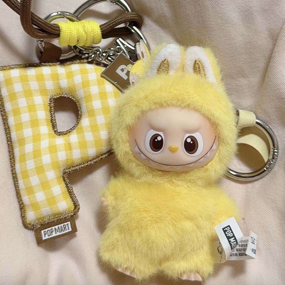 THE MONSTERS Labubu Pin for Love Series 4-Vinyl Plush Pendant