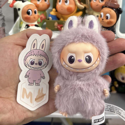 THE MONSTERS Labubu Pin for Love Series 4-Vinyl Plush Pendant