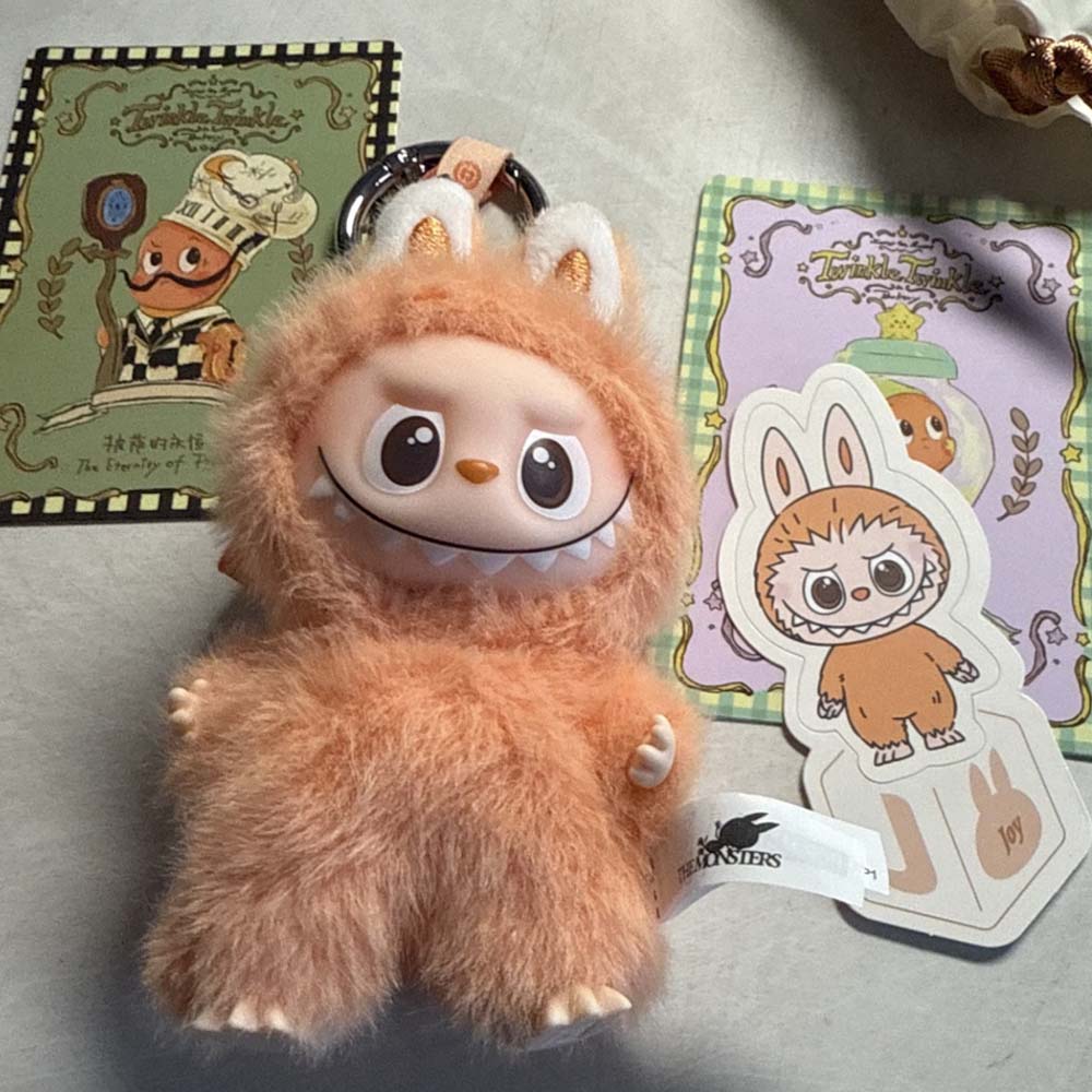THE MONSTERS Labubu Pin for Love Series 4-Vinyl Plush Pendant