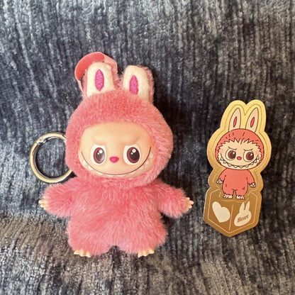 THE MONSTERS Labubu Pin for Love Series 4-Vinyl Plush Pendant