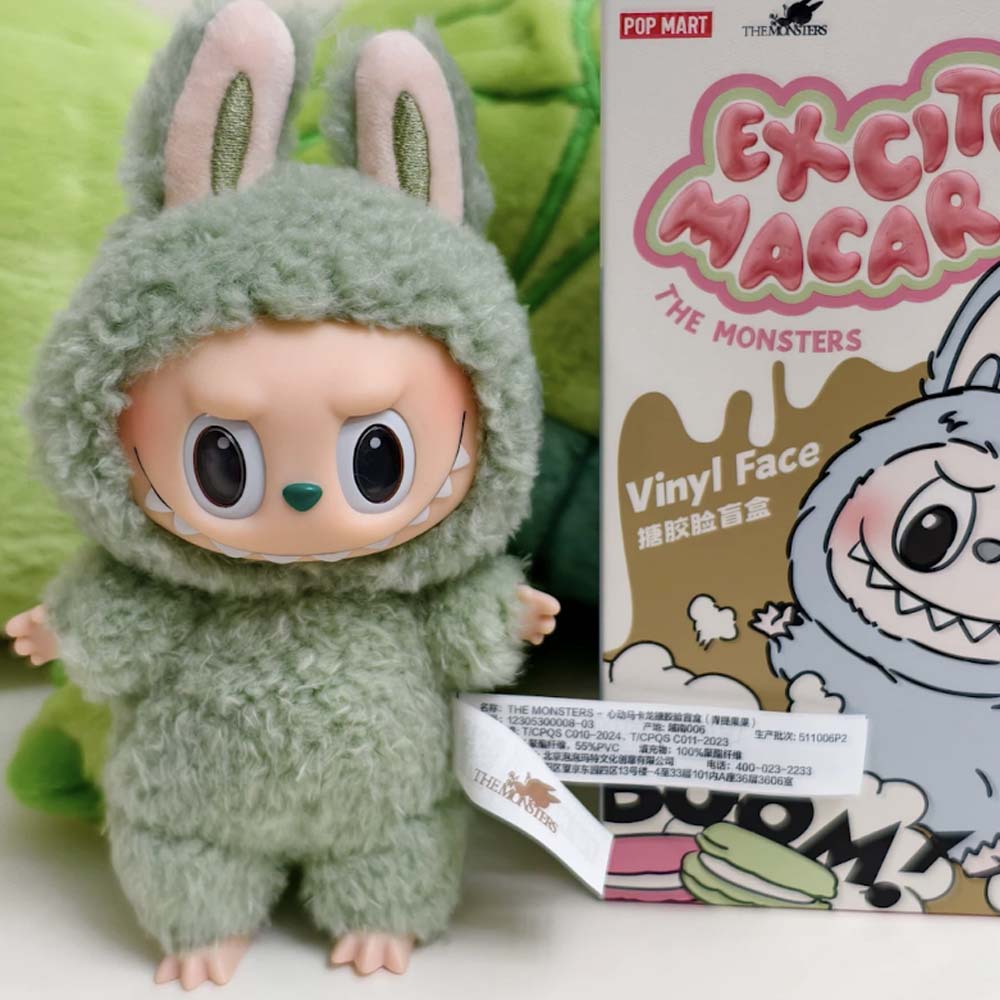 THE MONSTERS Labubu Series 1- Exciting Macaron Vinyl Face Blind Box