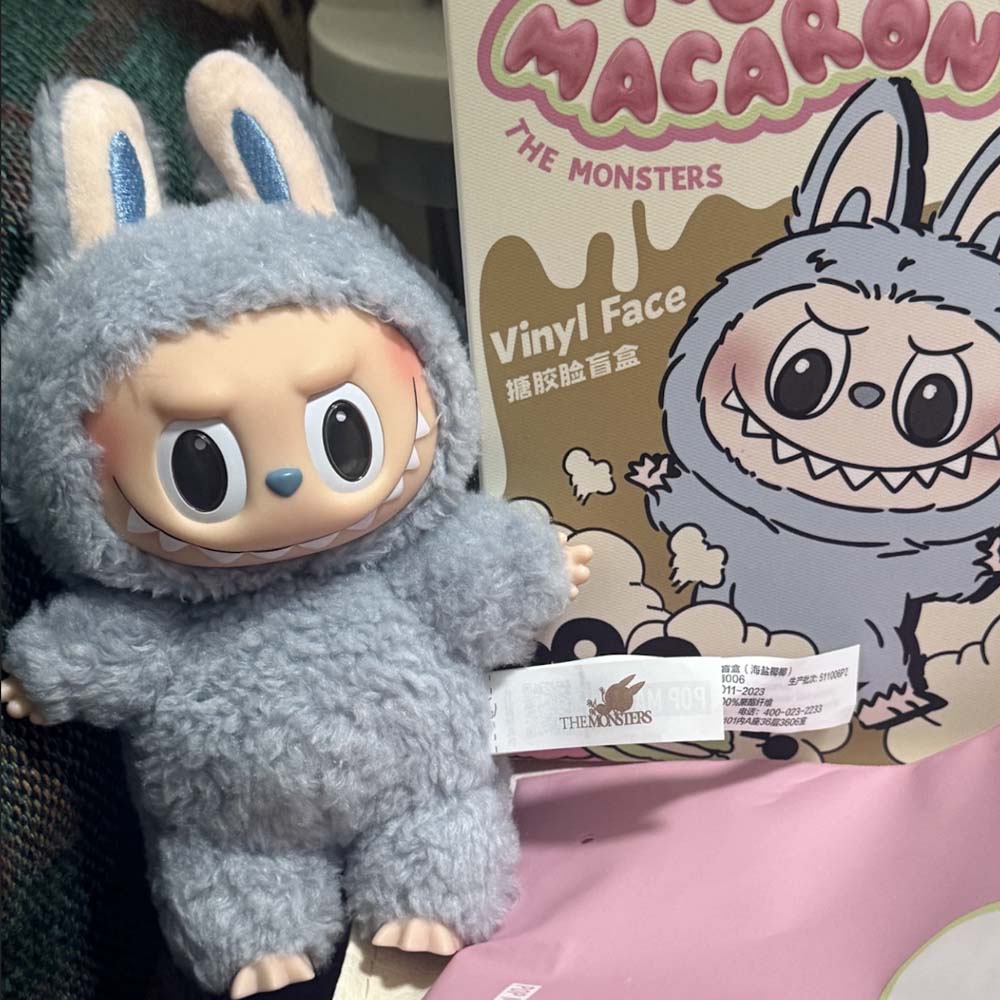 THE MONSTERS Labubu Series 1- Exciting Macaron Vinyl Face Blind Box