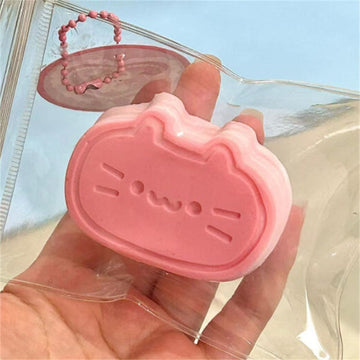 Cheese Cat Squishy Viral Animal Fidget  detail