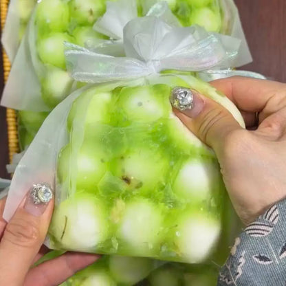 Crispy Green Grape Squishy Grid Bag 9-Piece Set  detail