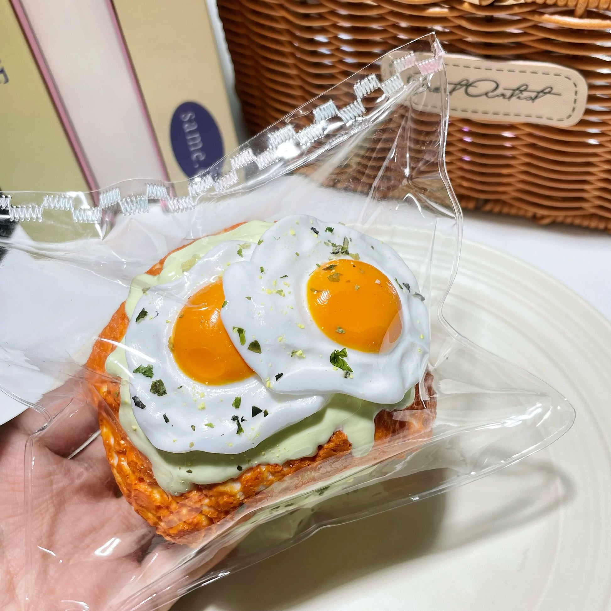 Fried Egg Bread Squishy lifestyle