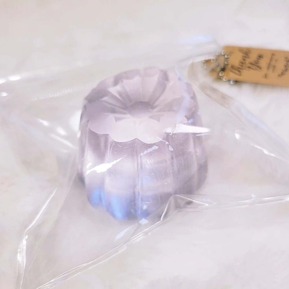 Grape Slushie Series Squishy Transparent Kneadab texture