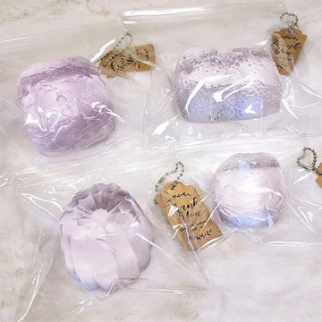 Grape Slushie Series Squishy Transparent Kneadab
