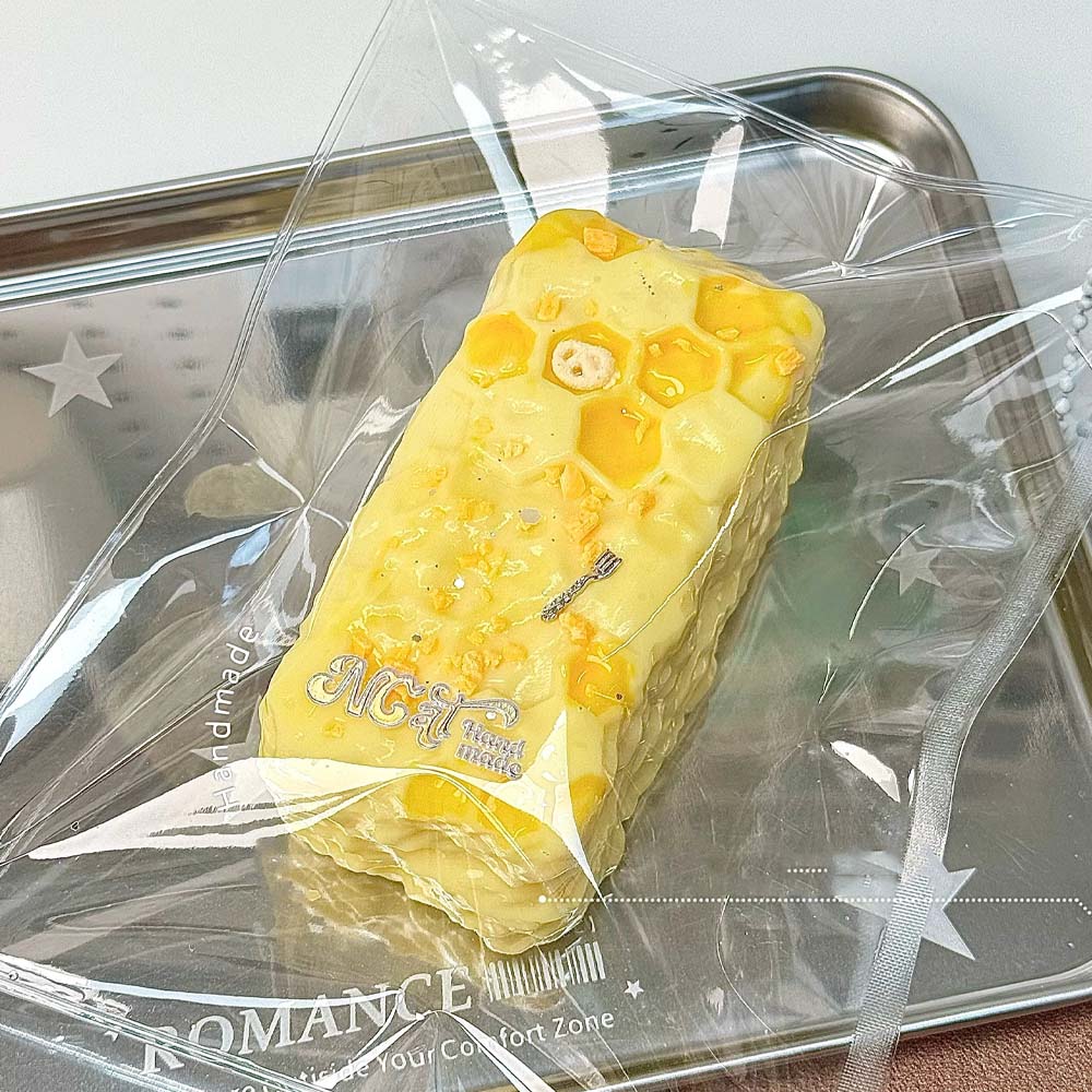 Honey Milk Brick & Cream Pudding Squishy Silicon  detail