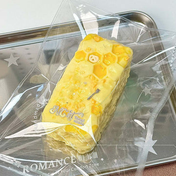 Honey Milk Brick & Cream Pudding Squishy Silicon  detail