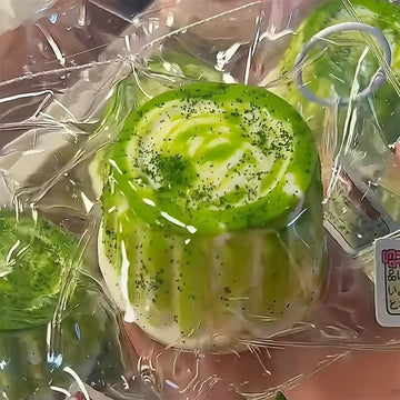 Matcha Pudding Stress Relief  detail
