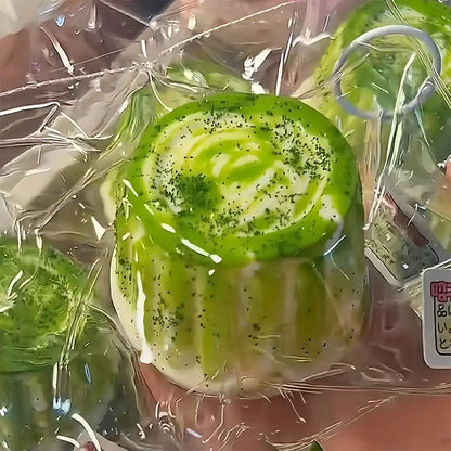 Matcha Pudding Stress Relief  detail