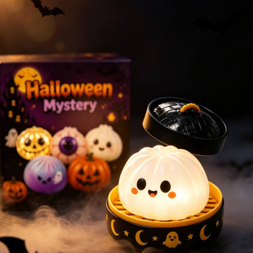 Halloween Ghost Dumpling Purple Ghost kids room by Monsclub