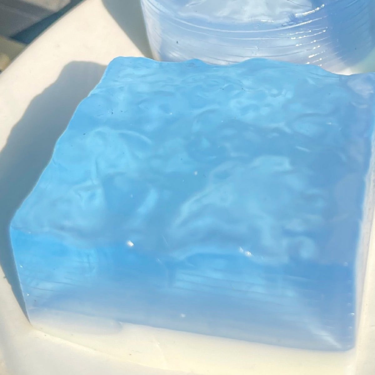 Ocean Salt Cube (~70g) handmade squishy stress toy by Monsclub