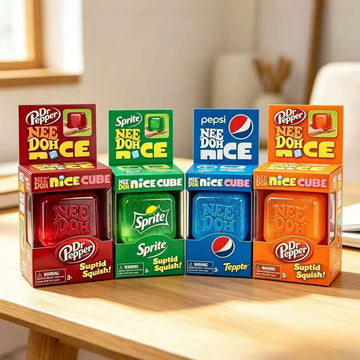 Needoh Nice Cube Squishy Squeeze Block Fidget