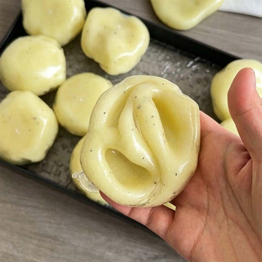 Mashed Potato Smoothie Squishy - Ultra-Soft Stress Relief Sensory Toy