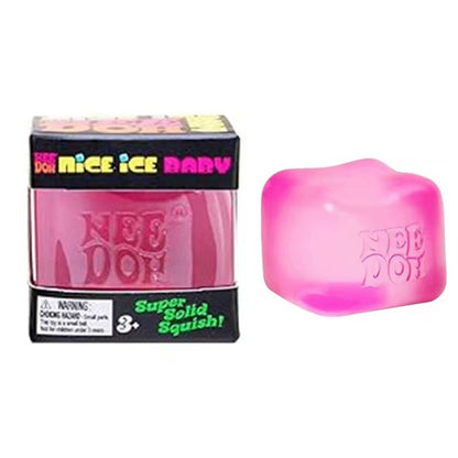 Schylling Needoh Nice Cube Squishy Sensory Block lifestyle