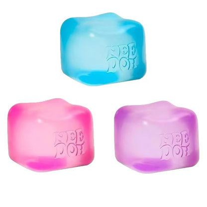 Schylling Needoh Nice Cube Squishy Sensory Block squeeze