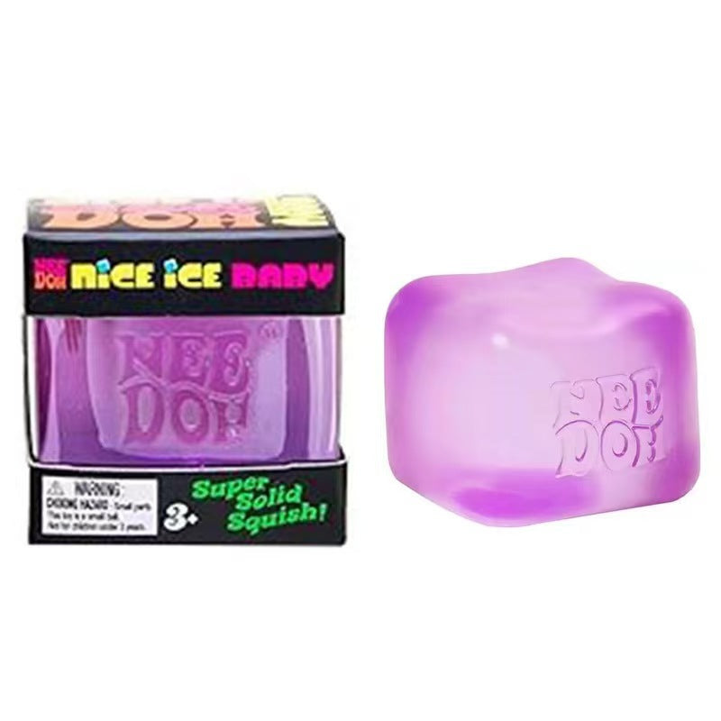 Schylling Needoh Nice Cube Squishy Sensory Block texture