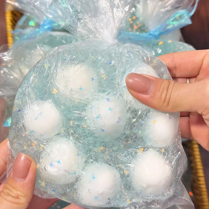 Sea Salt Crispy Tangyuan Squishy Stress Ball Set